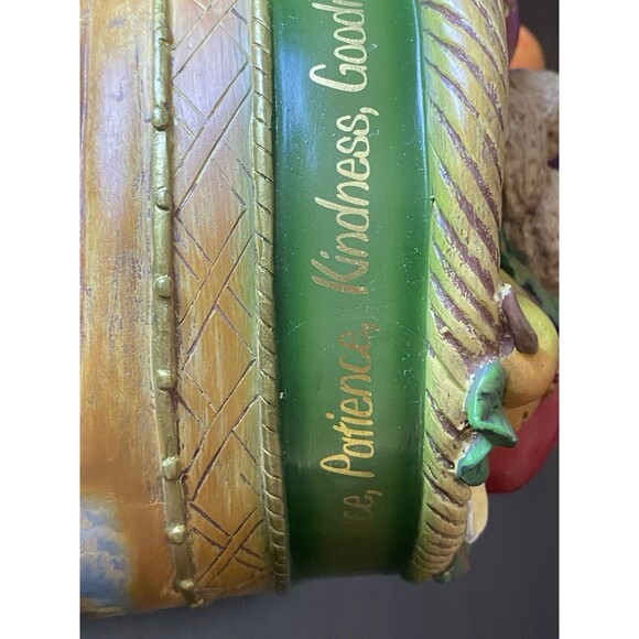 VTG Bradford Exchange Thomas Kinkade’s Fruit of the Spirit Cornucopia WITH COA - Picture 9 of 11